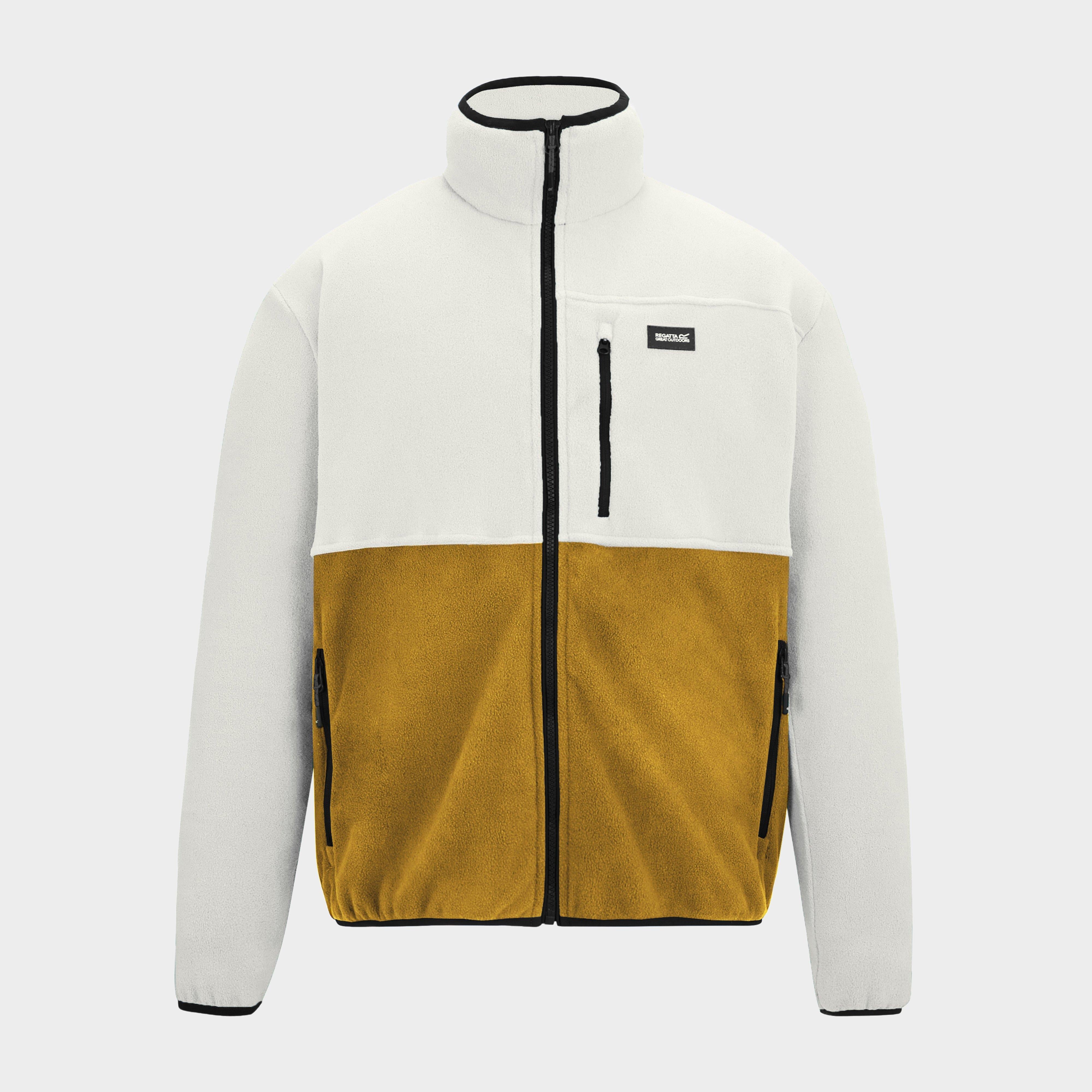 Men’s Frankie Full Zip Borg Fleece Yellow
