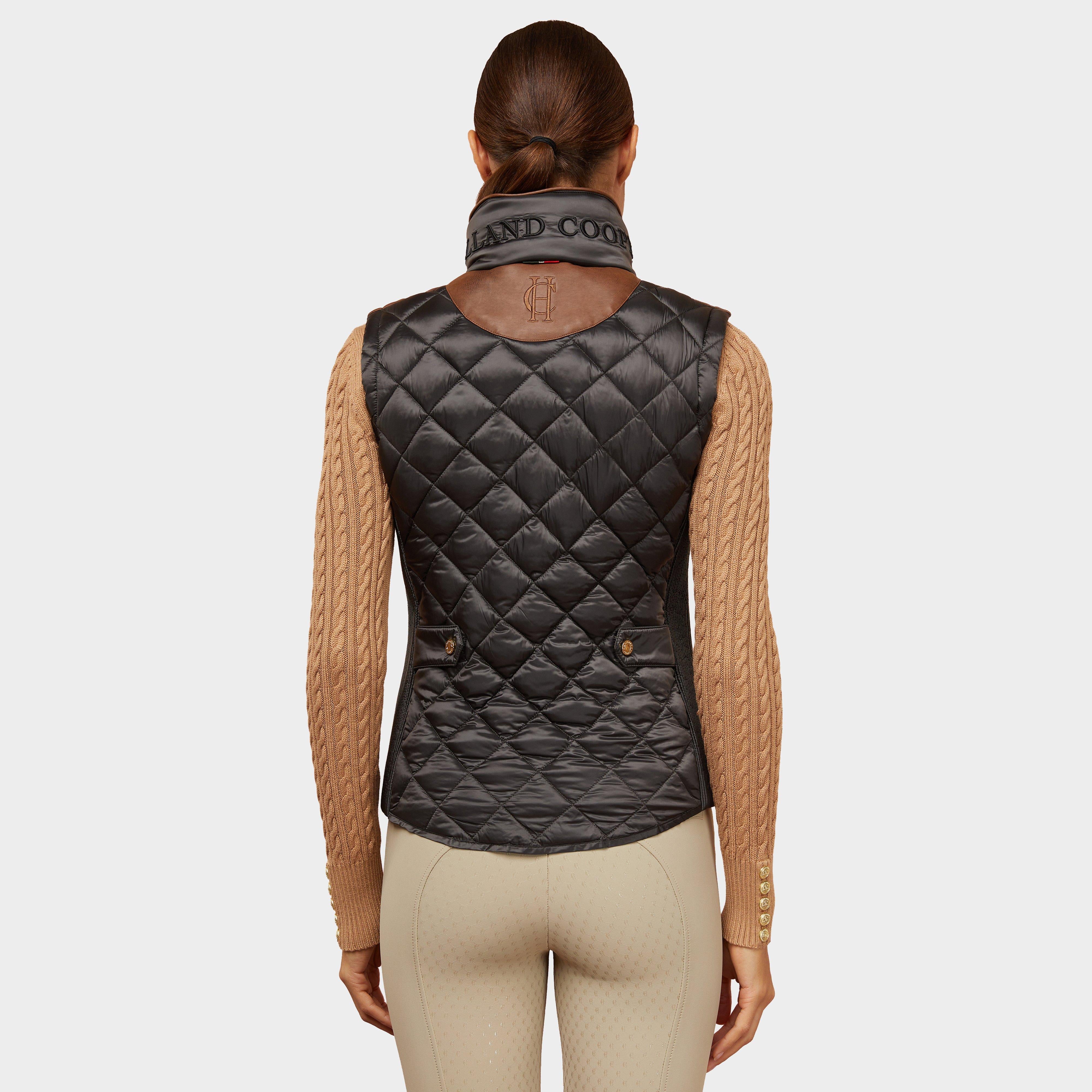 Women's Diamond Quilt Classic Gilet Khaki