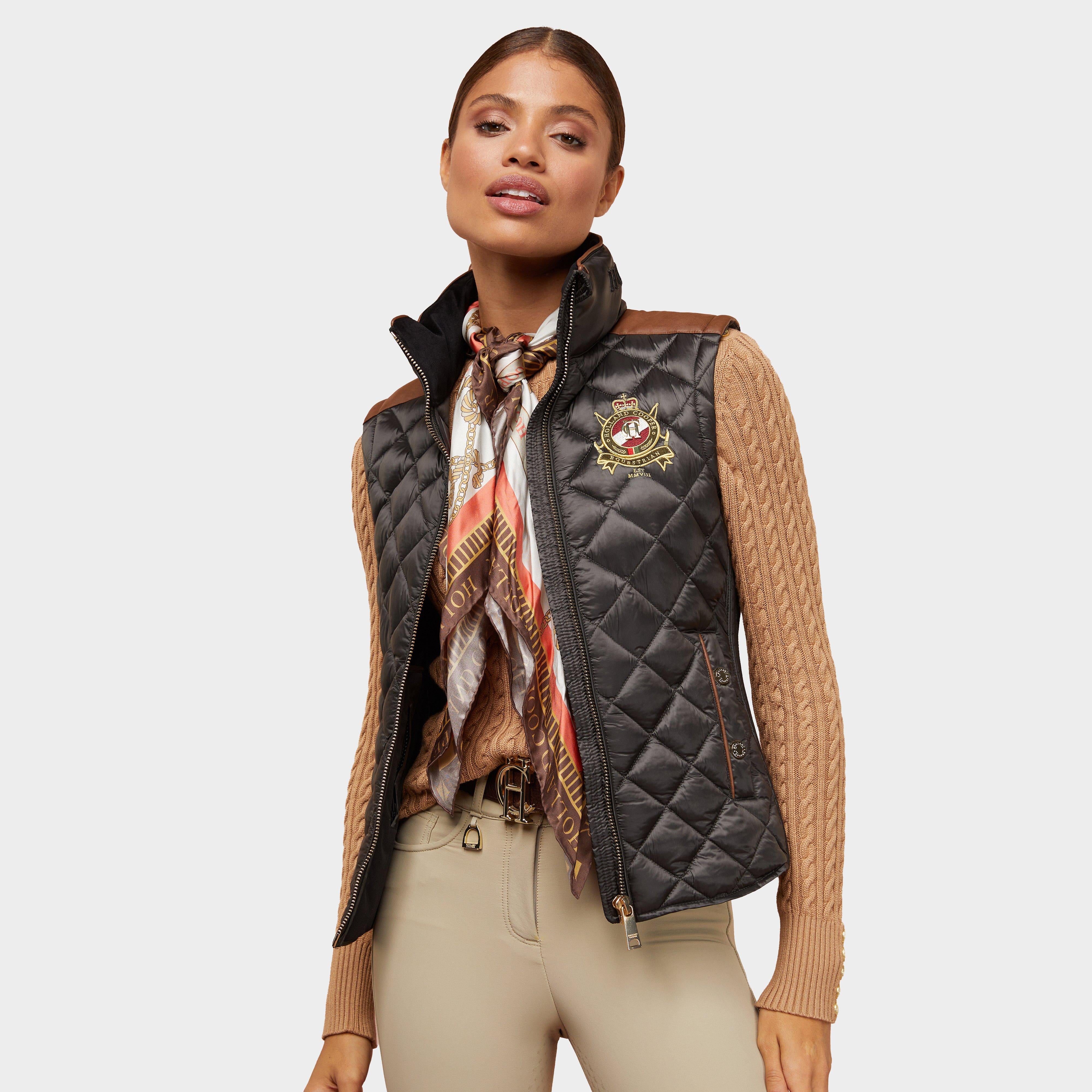 Women's Diamond Quilt Classic Gilet Khaki