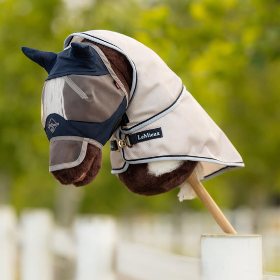 Hobby Horse Fly Rug Grey