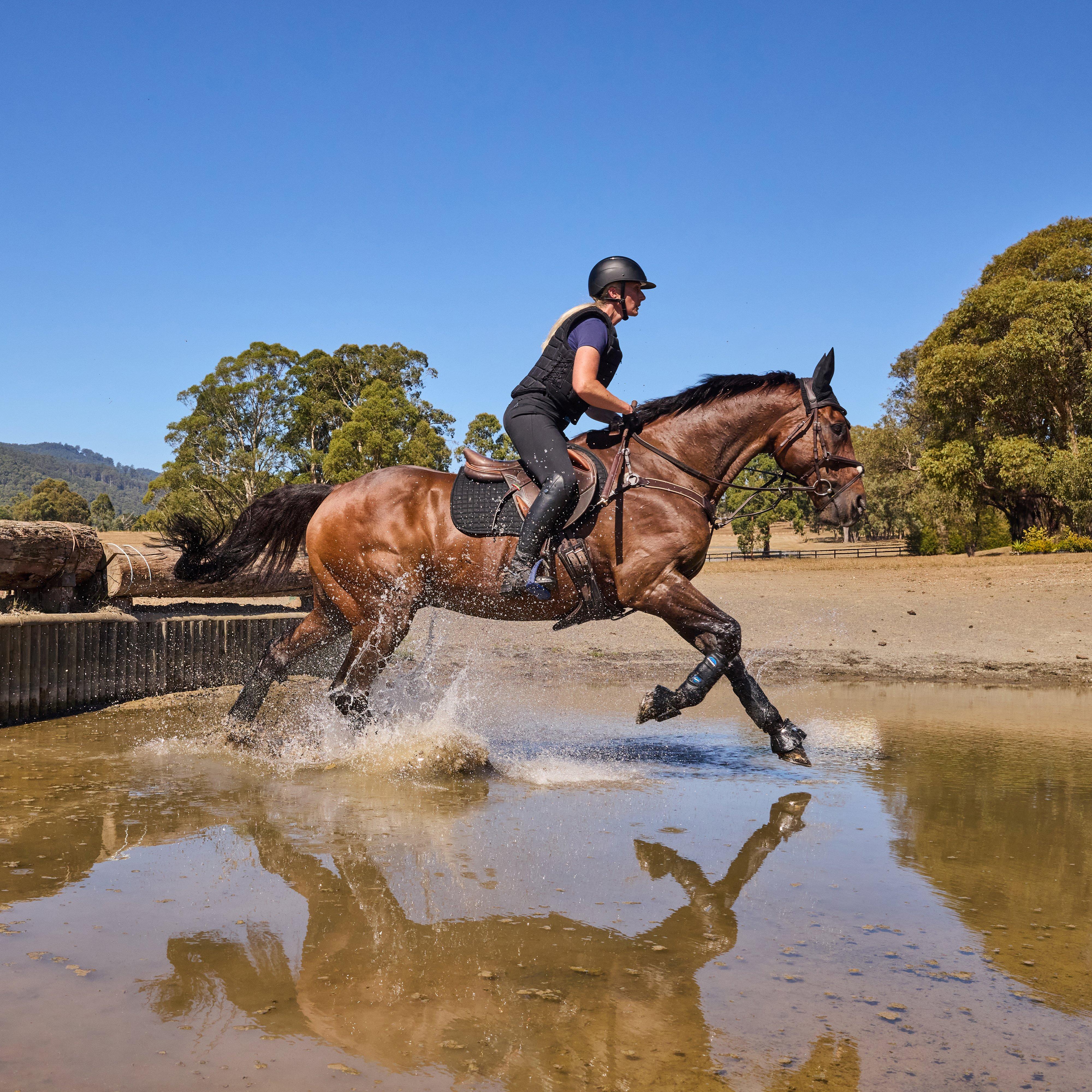 Tough-Tec Eventing Front Boots | Black