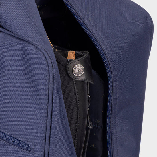 Equestrian Hat, Whip and Boot Bag Navy