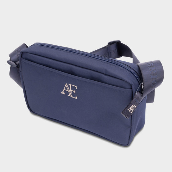 Equestrian Cross-Body Bag Navy