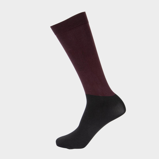 Adults Eltar Socks lack Cherry