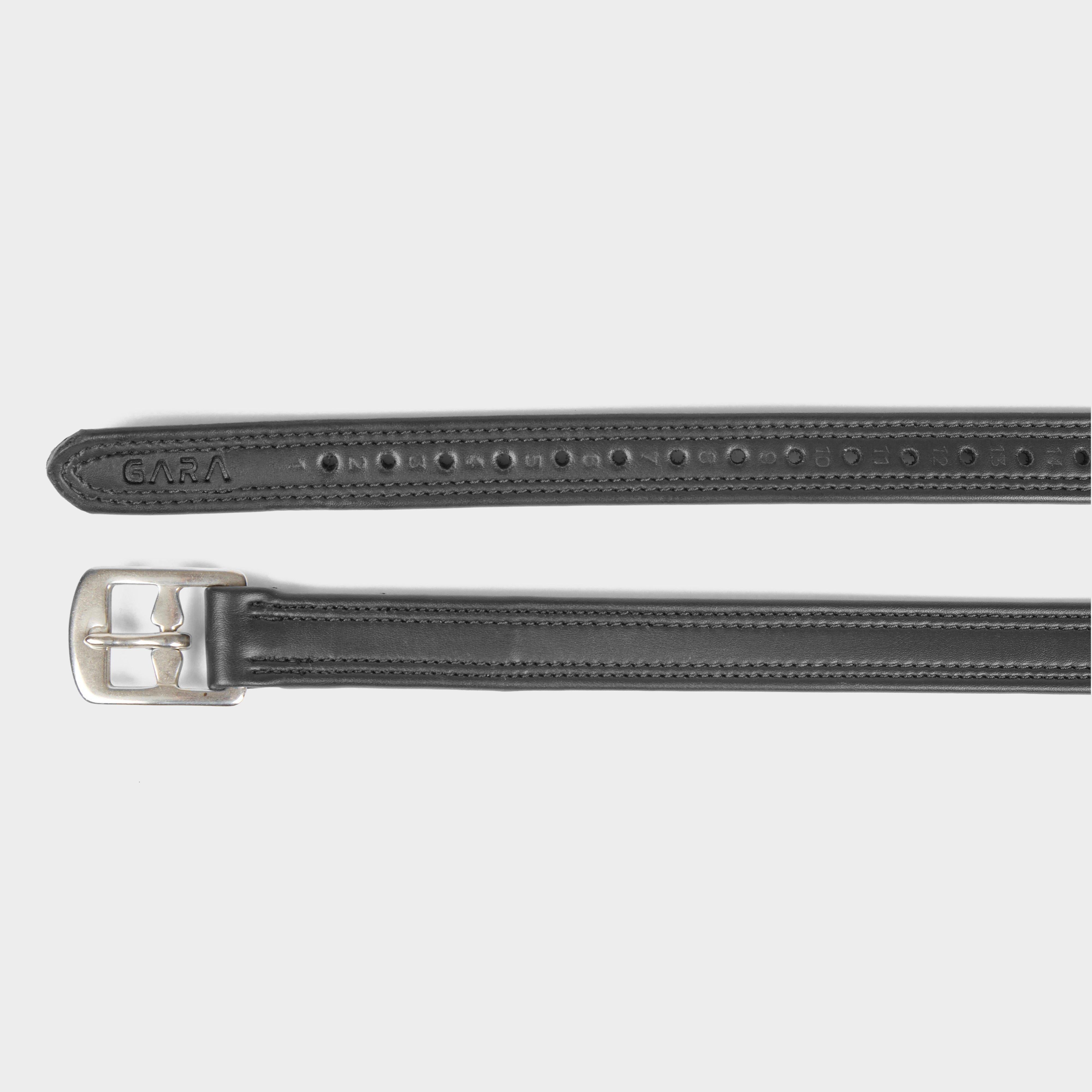GARA Easy Care Stirrup Leathers Black