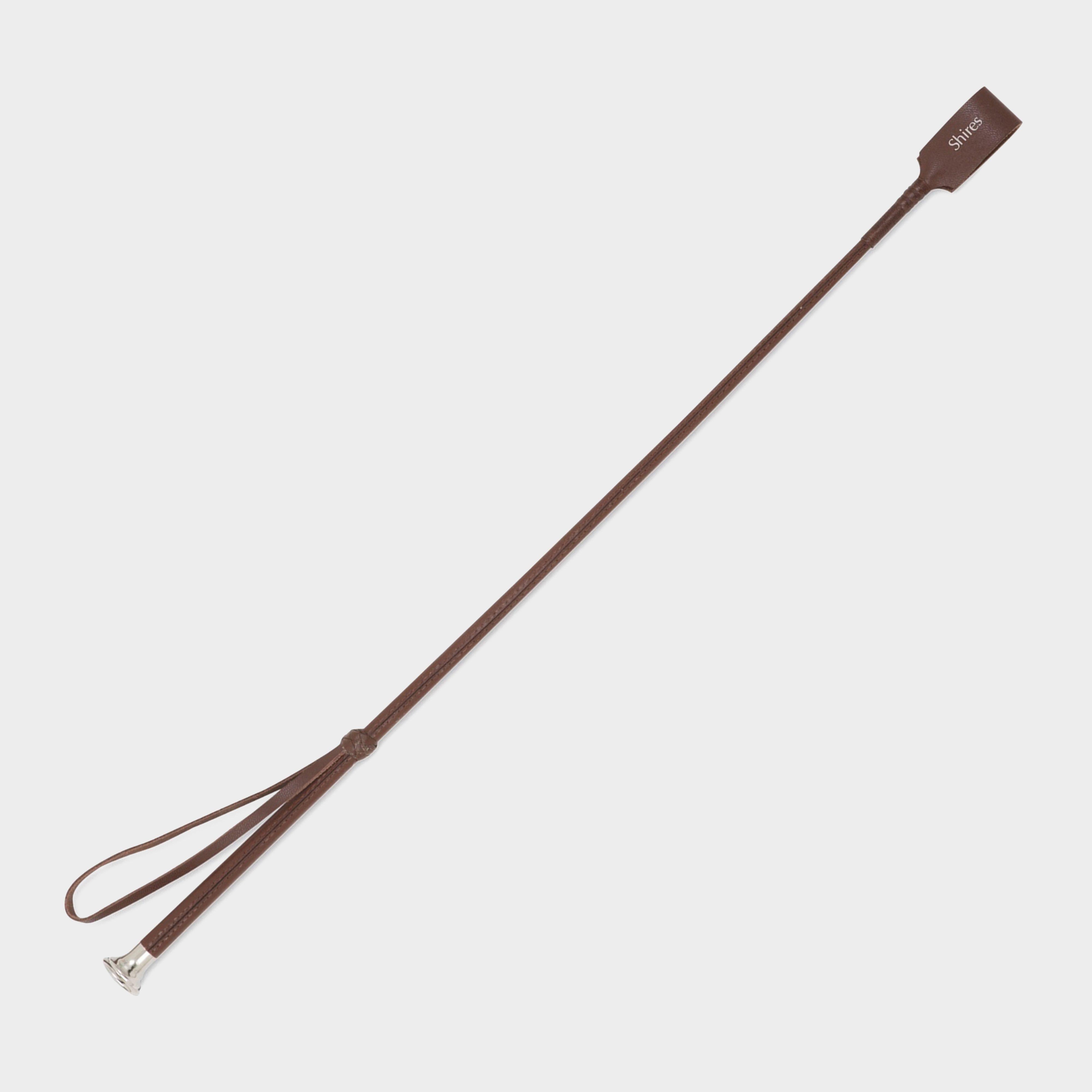 Leather Show Whip | Brown