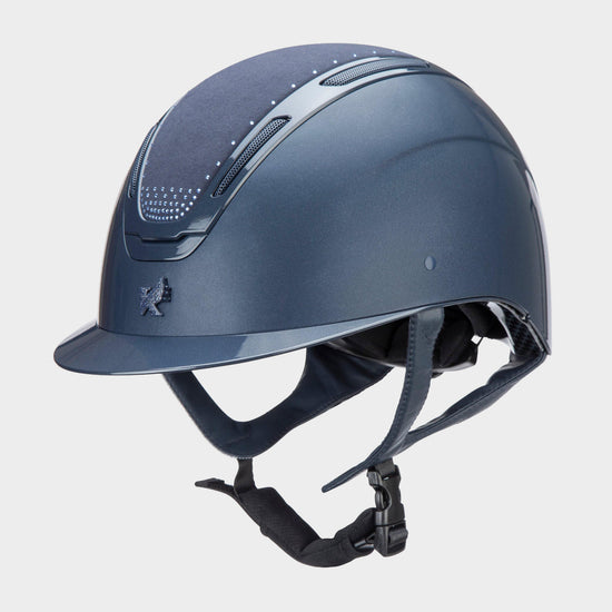 Adults Amity SPKL Riding Hat Navy