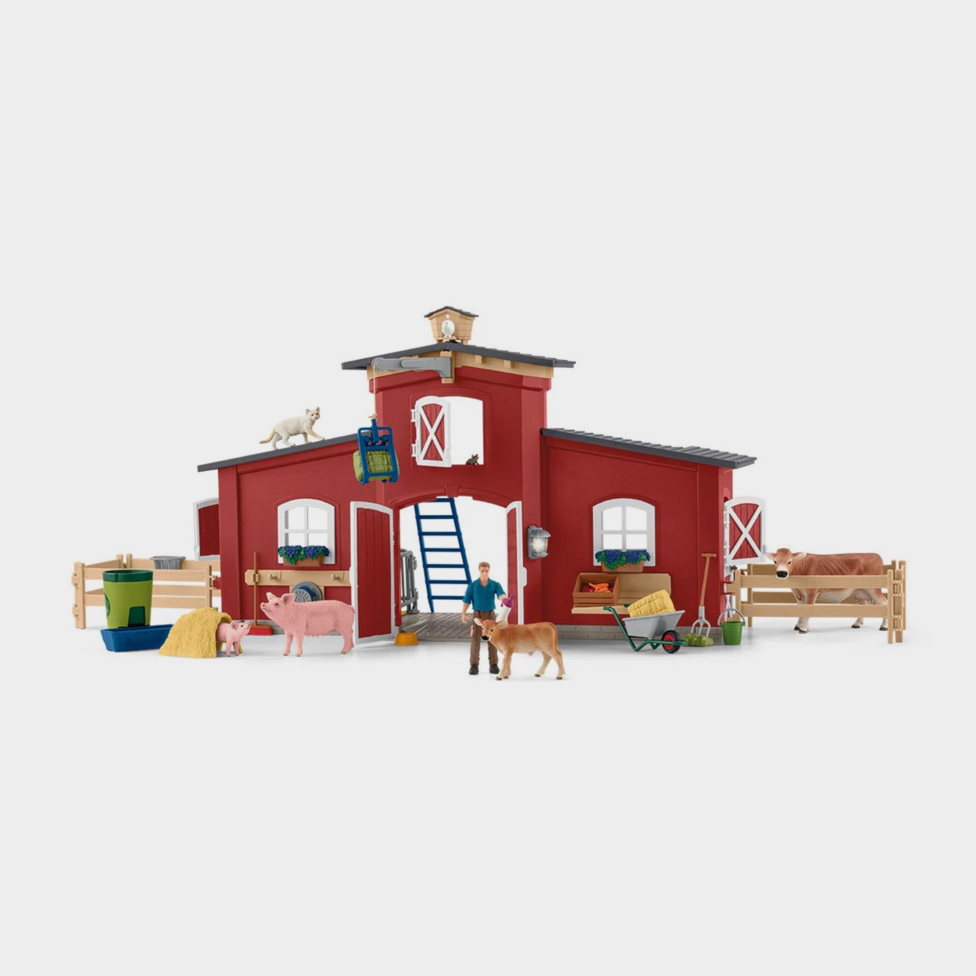 Large Barn with Animals and Accessories