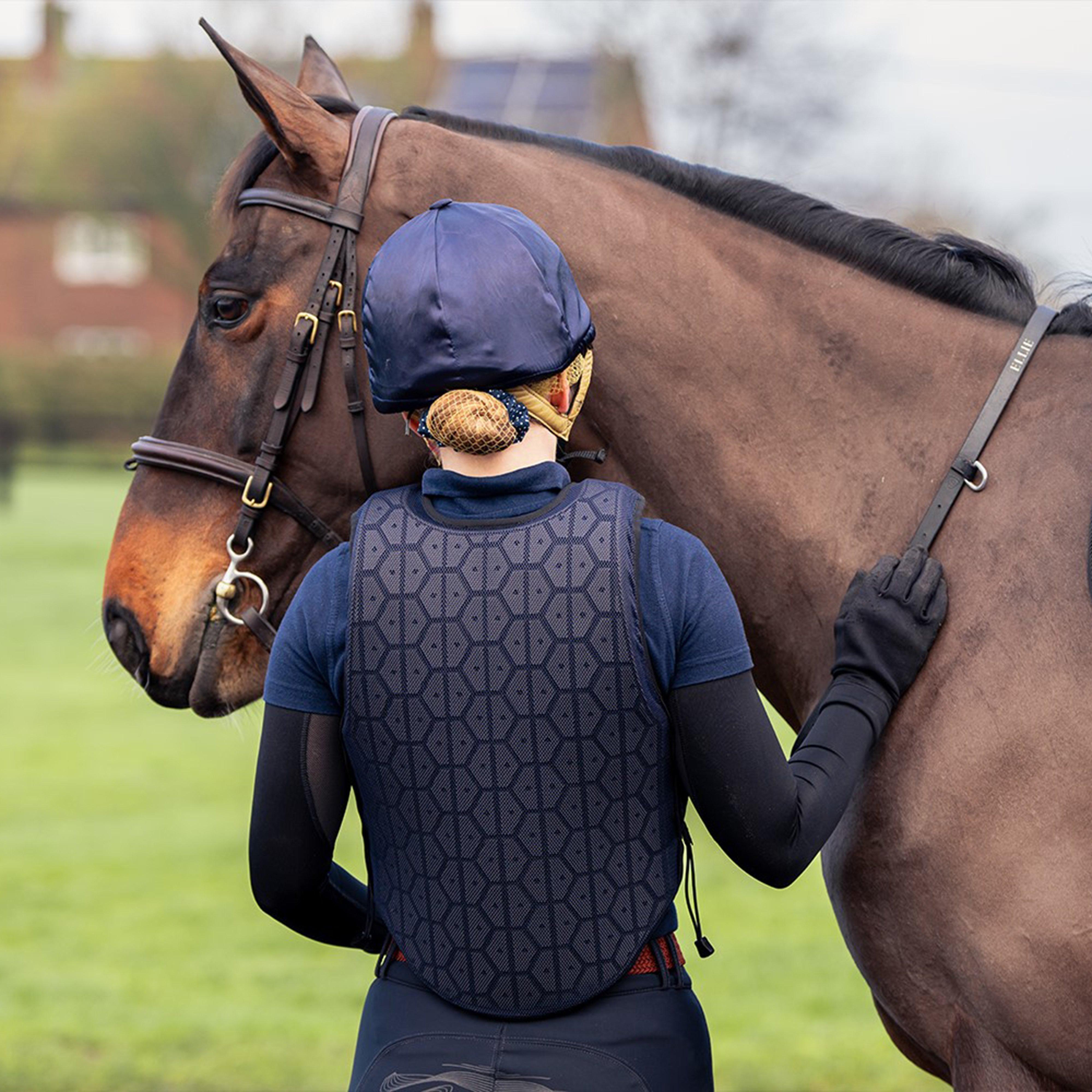 Junior HX3 Young Rider Body Protector Large Navy