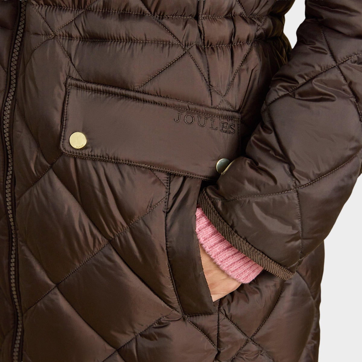 Women's Chessington Showerproof Diamond Quilted Coat