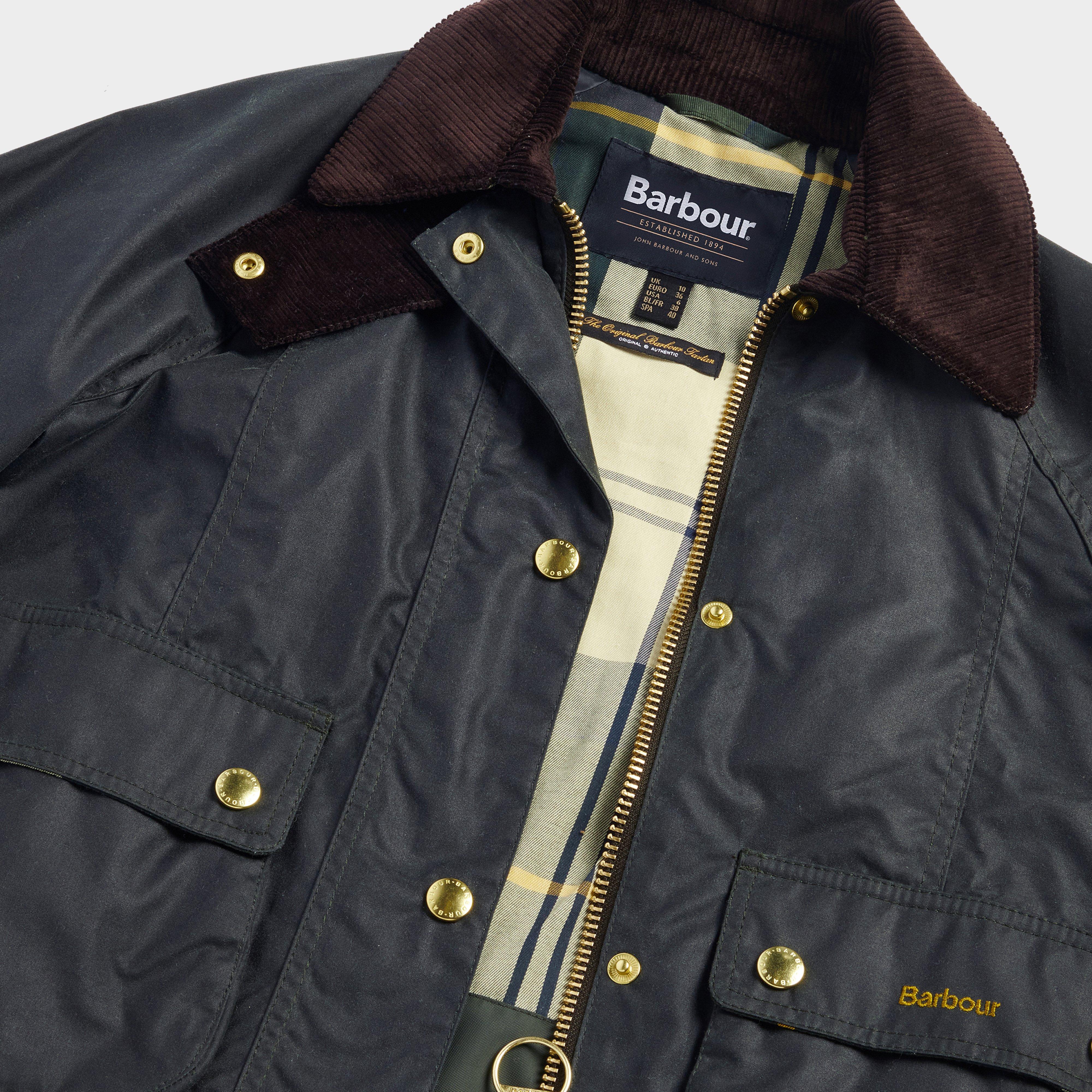 Women's Barbour Cropped Beadnell Waxed Jacket