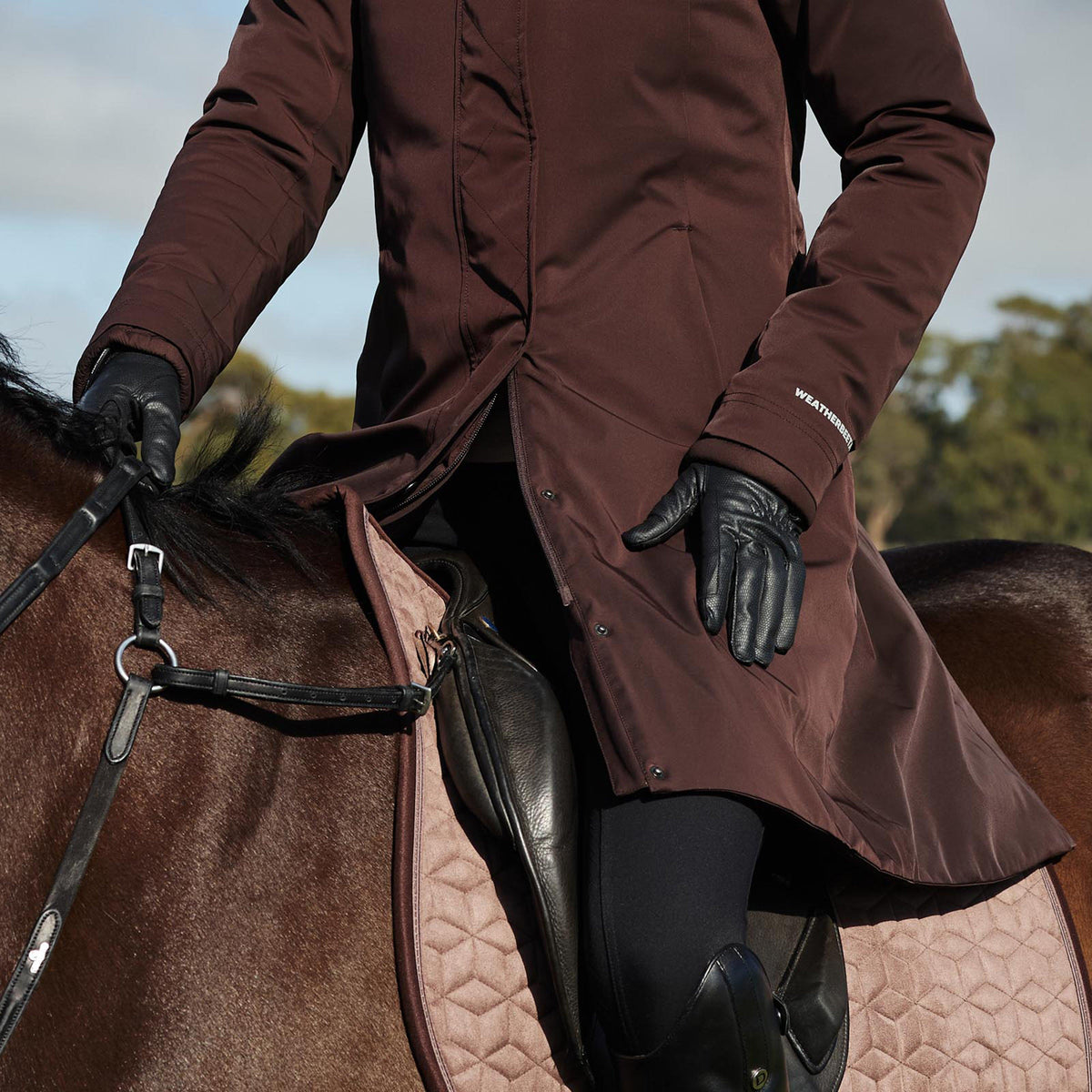 Women's Protect Waterproof Longline Riding Jacket