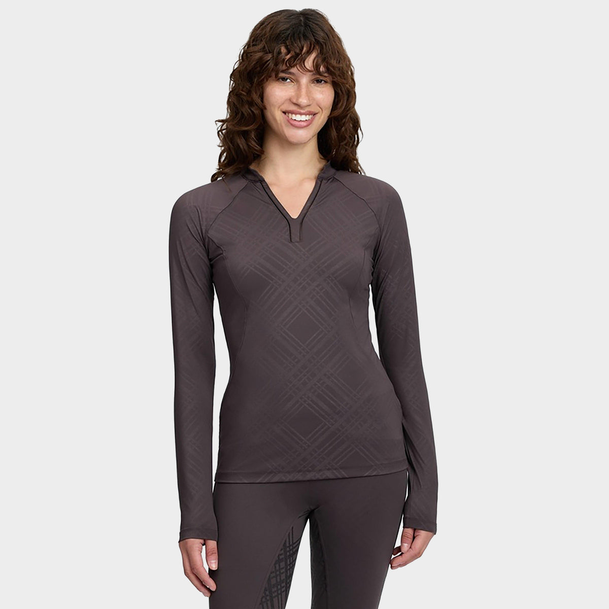 Women's Heritage Check Long Sleeve Base Layer
