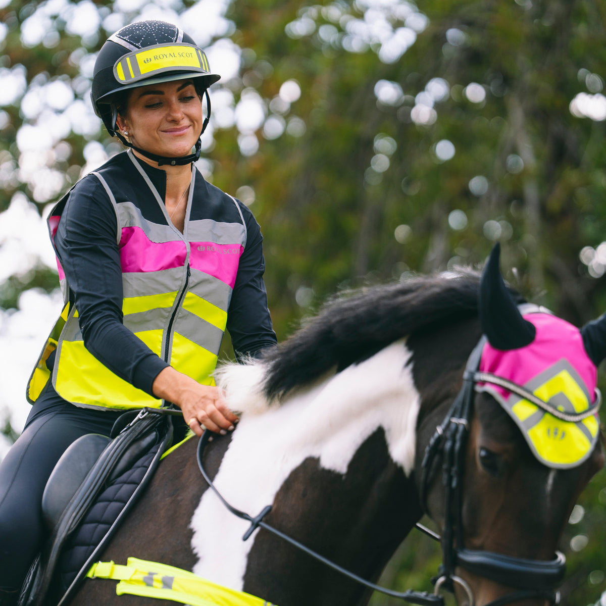 Hi-Viz Helmet Band