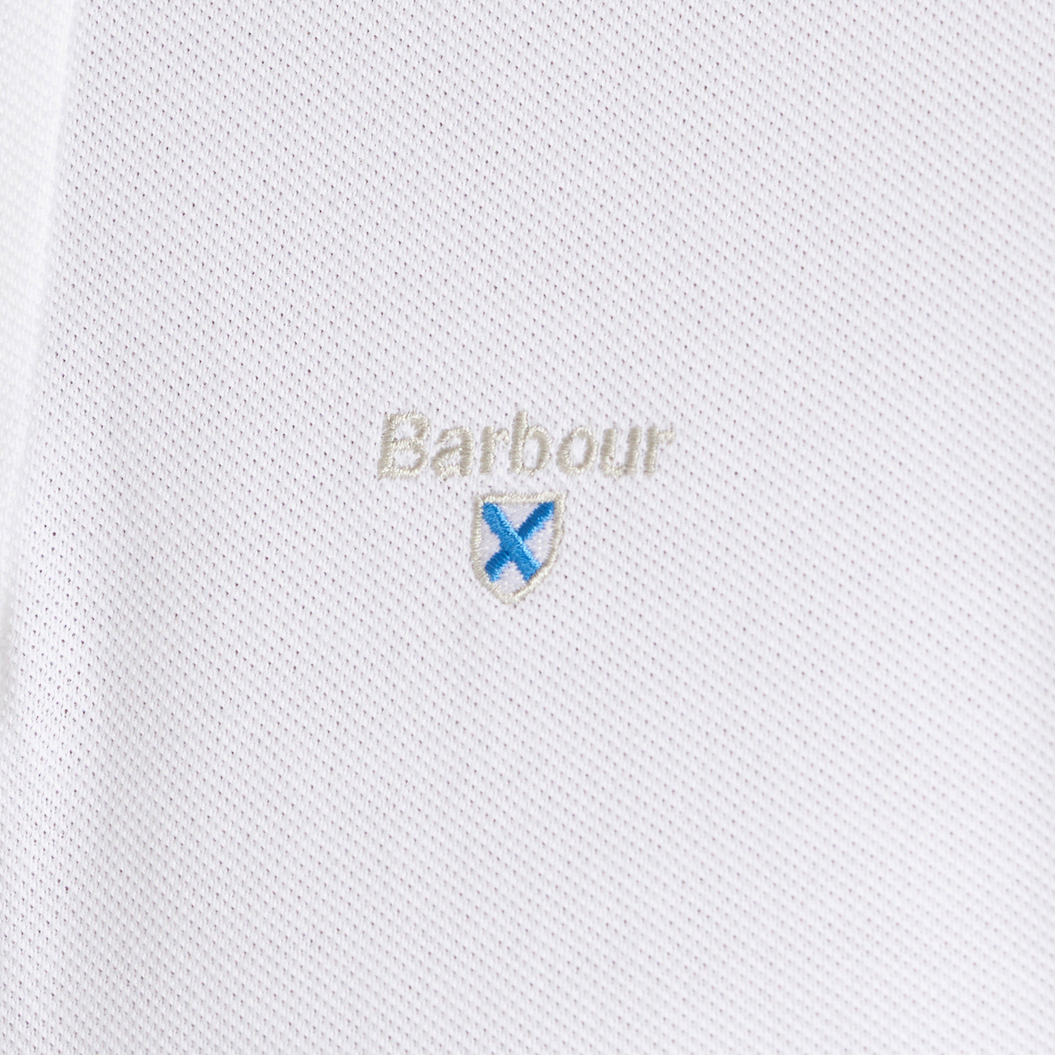 Mens Sports Polo Shirt White