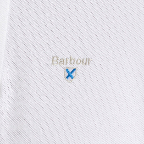 Mens Sports Polo Shirt White