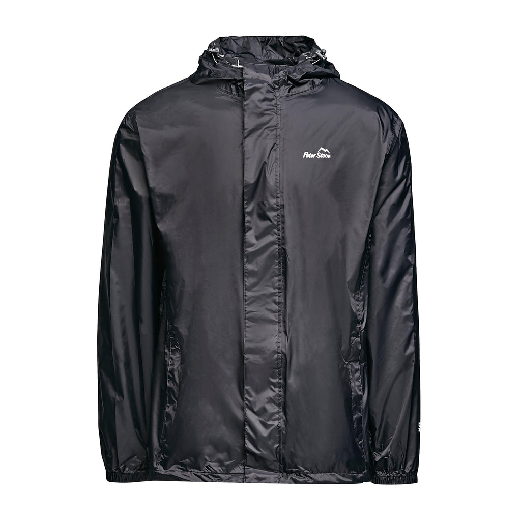 Mens Packable Jacket Black