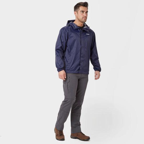 Mens Packable Jacket Navy