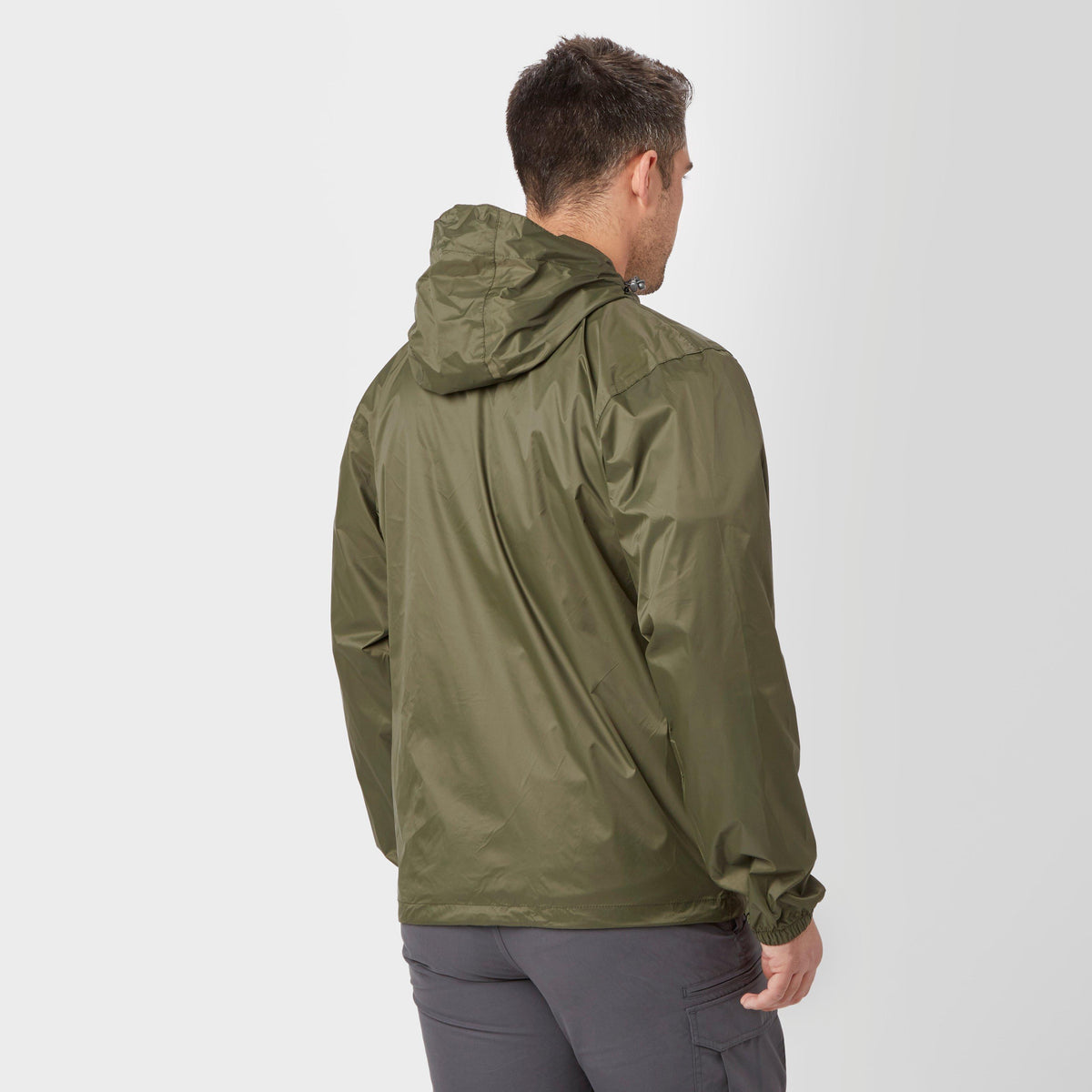 Mens Packable Jacket Khaki