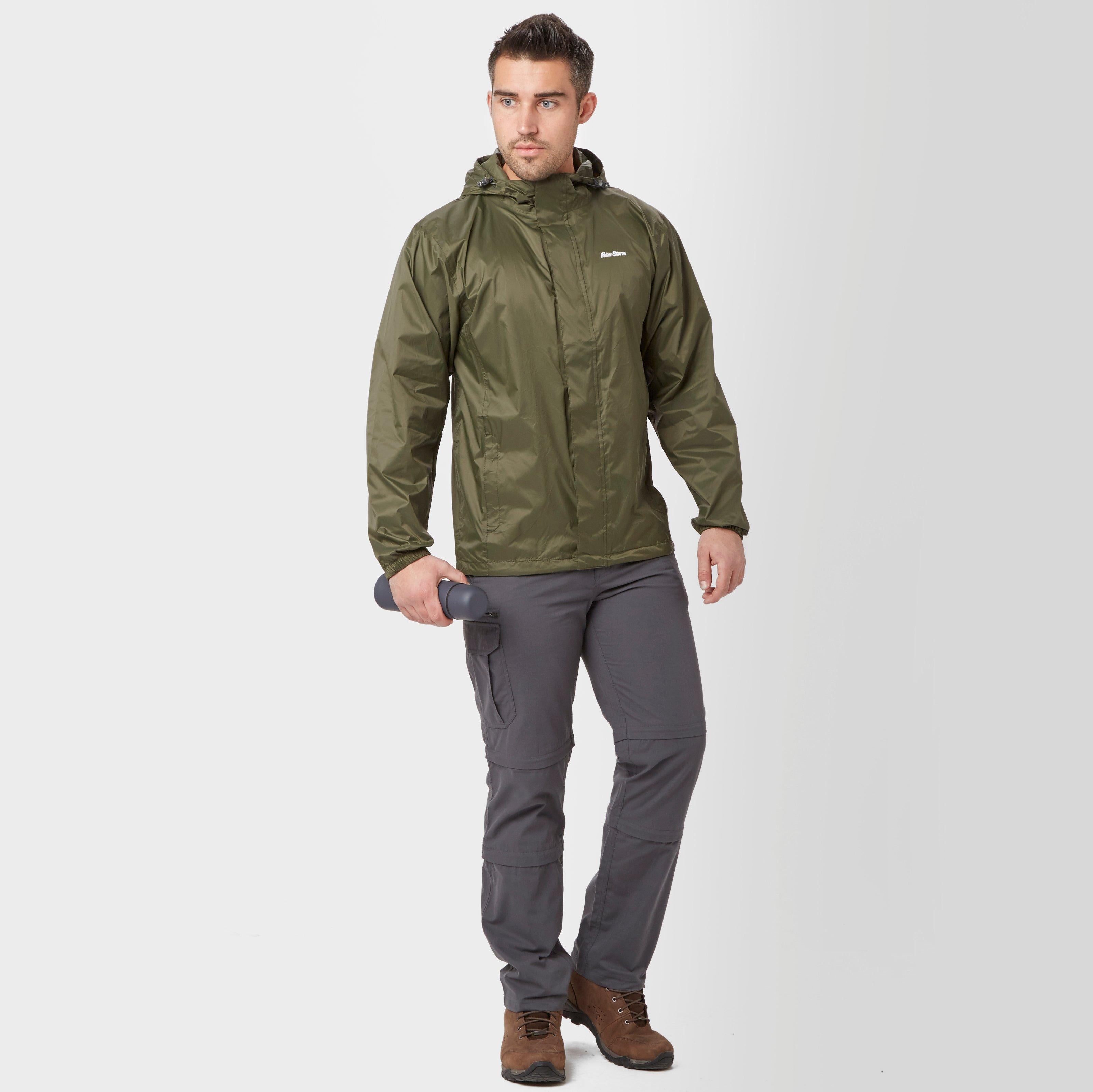 Mens Packable Jacket Khaki