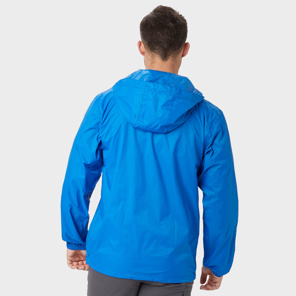 Mens Packable Cagoule Blue