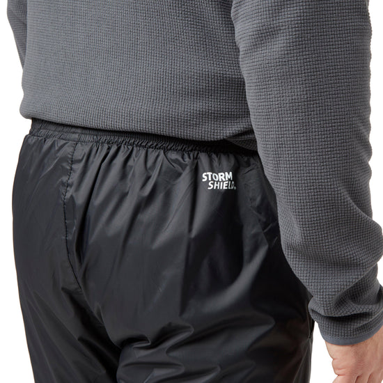 Mens Waterproof Packable Pants Black