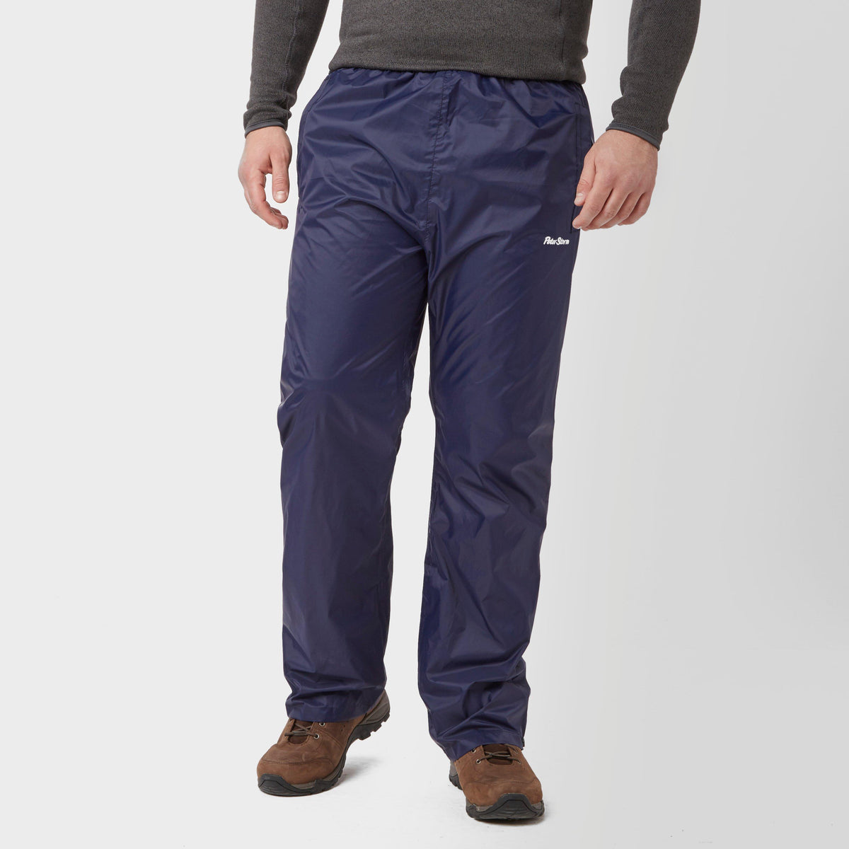 Mens Waterproof Packable Pants Navy