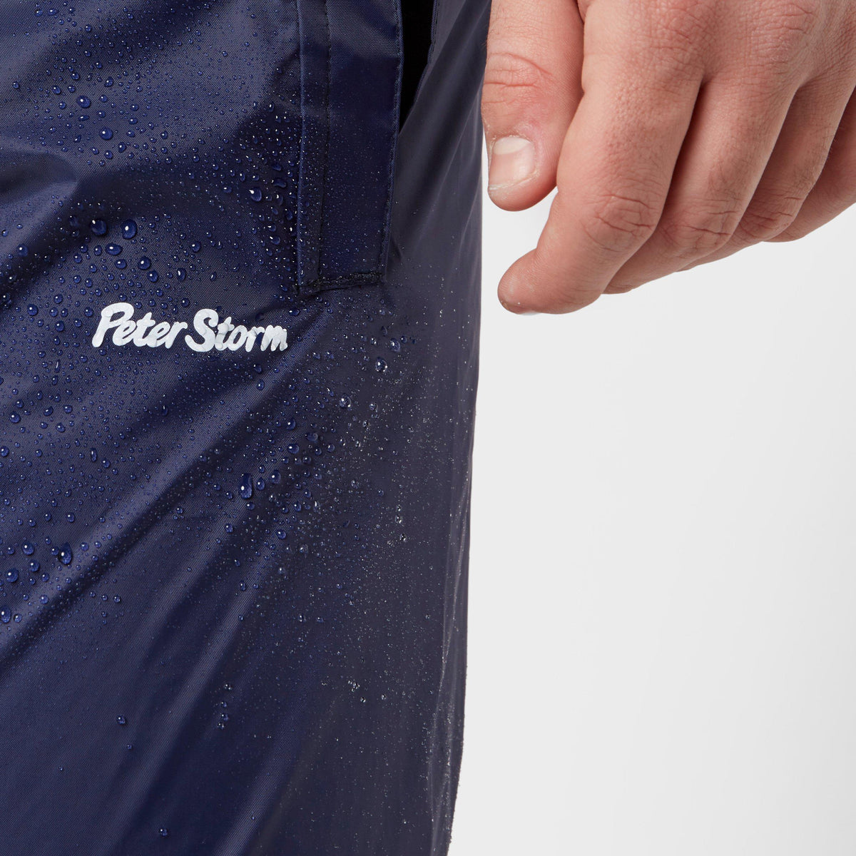 Mens Waterproof Packable Pants Navy