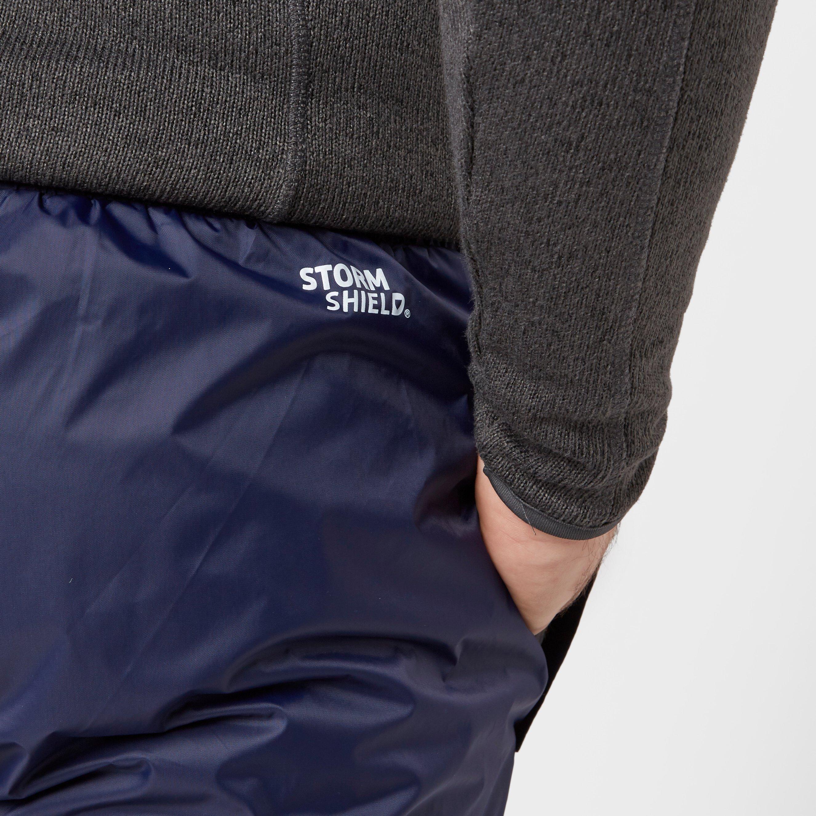 Mens Waterproof Packable Pants Navy