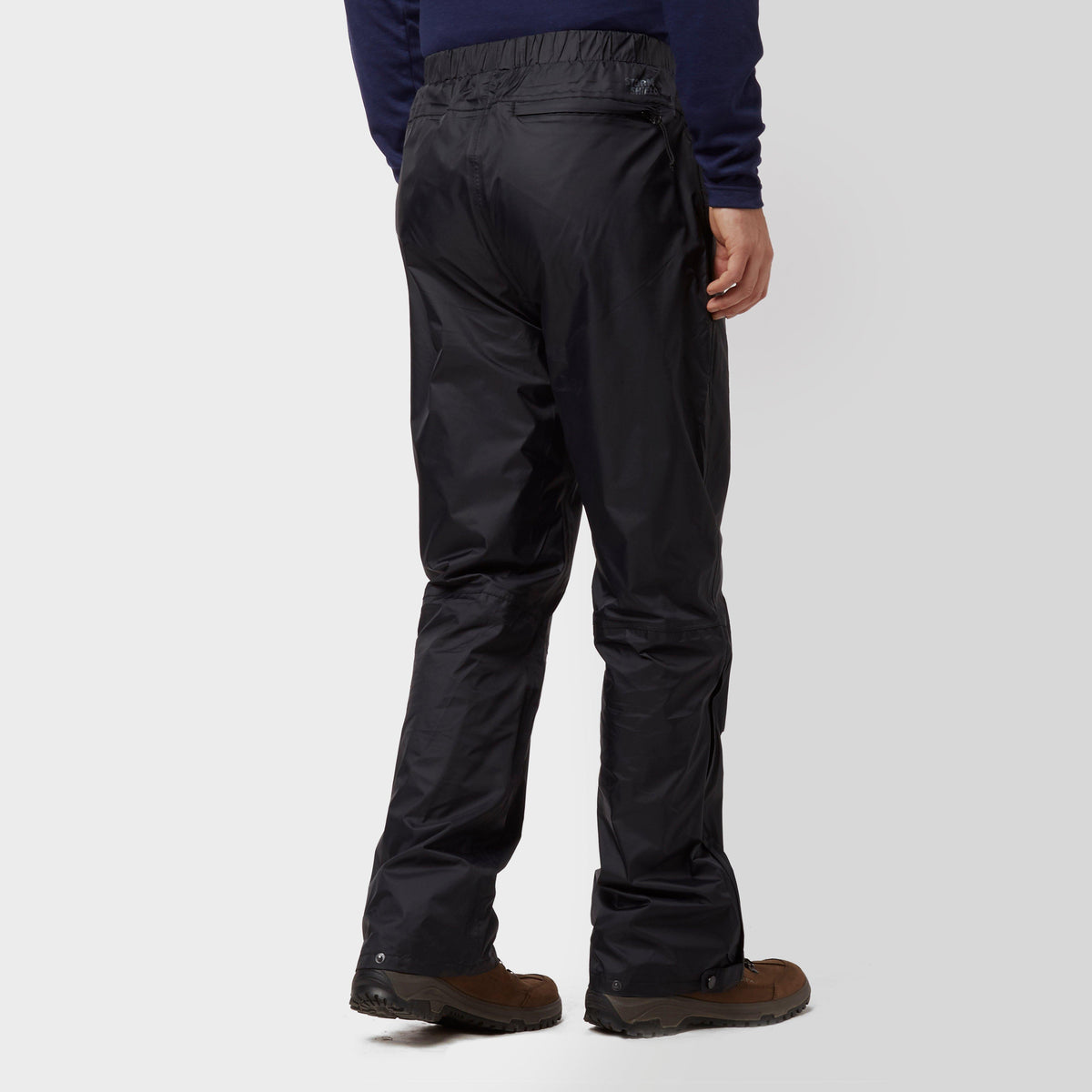 Mens Waterproof Overtrousers Black