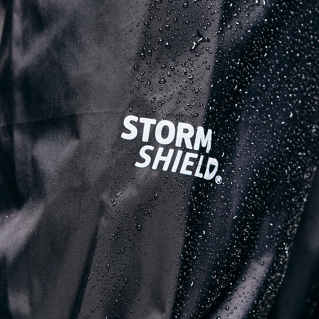 Womens Packable Hooded Jacket Black