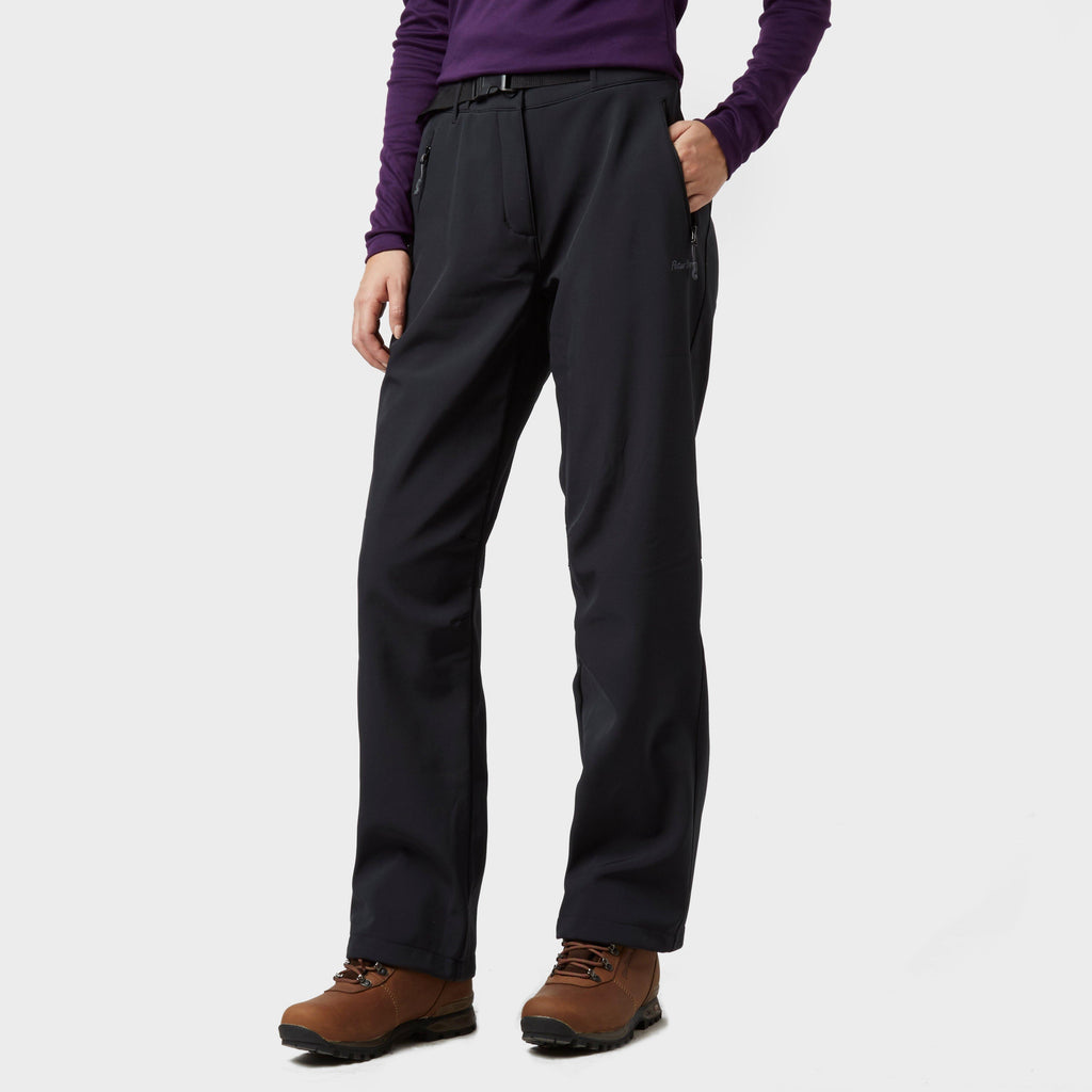 Womens Softshell Trousers Black