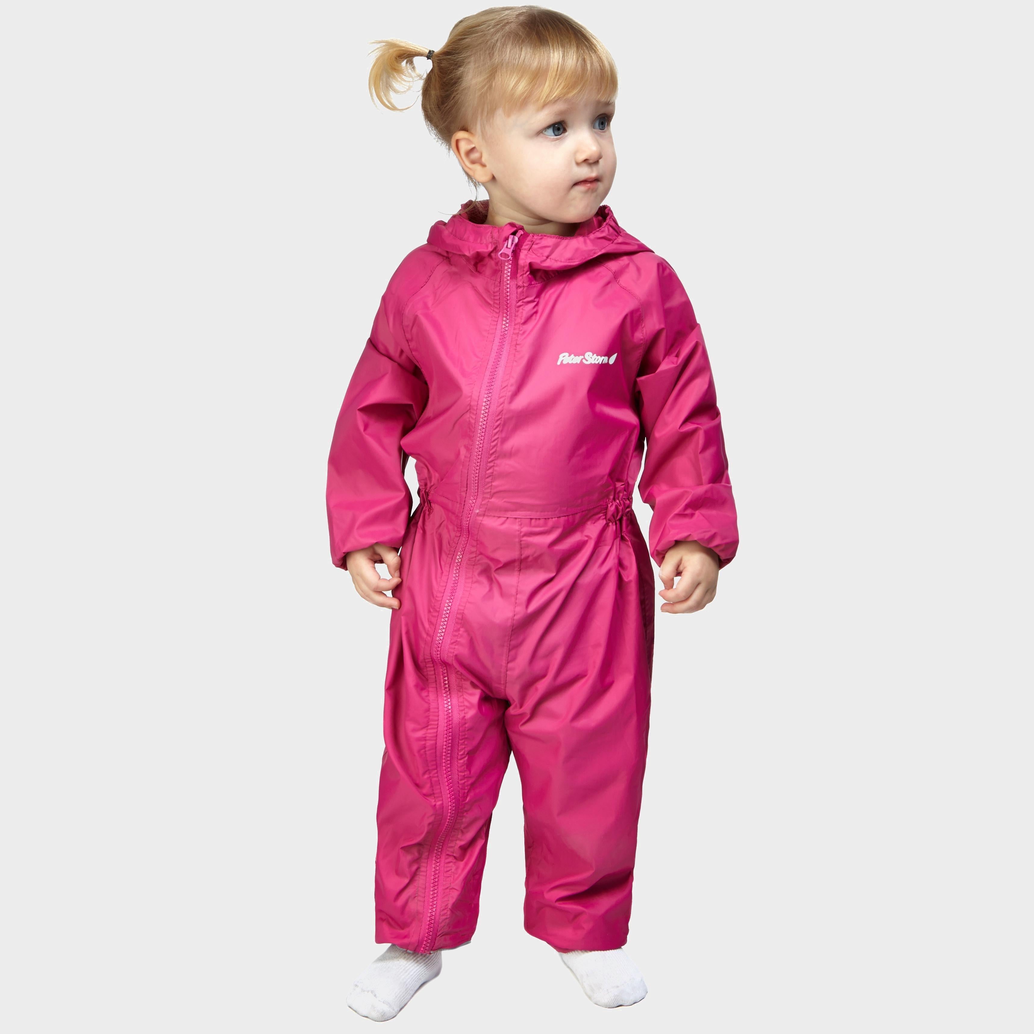 Kids Waterproof Suit Pink