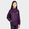 Kids Packable Waterproof Jacket Purple