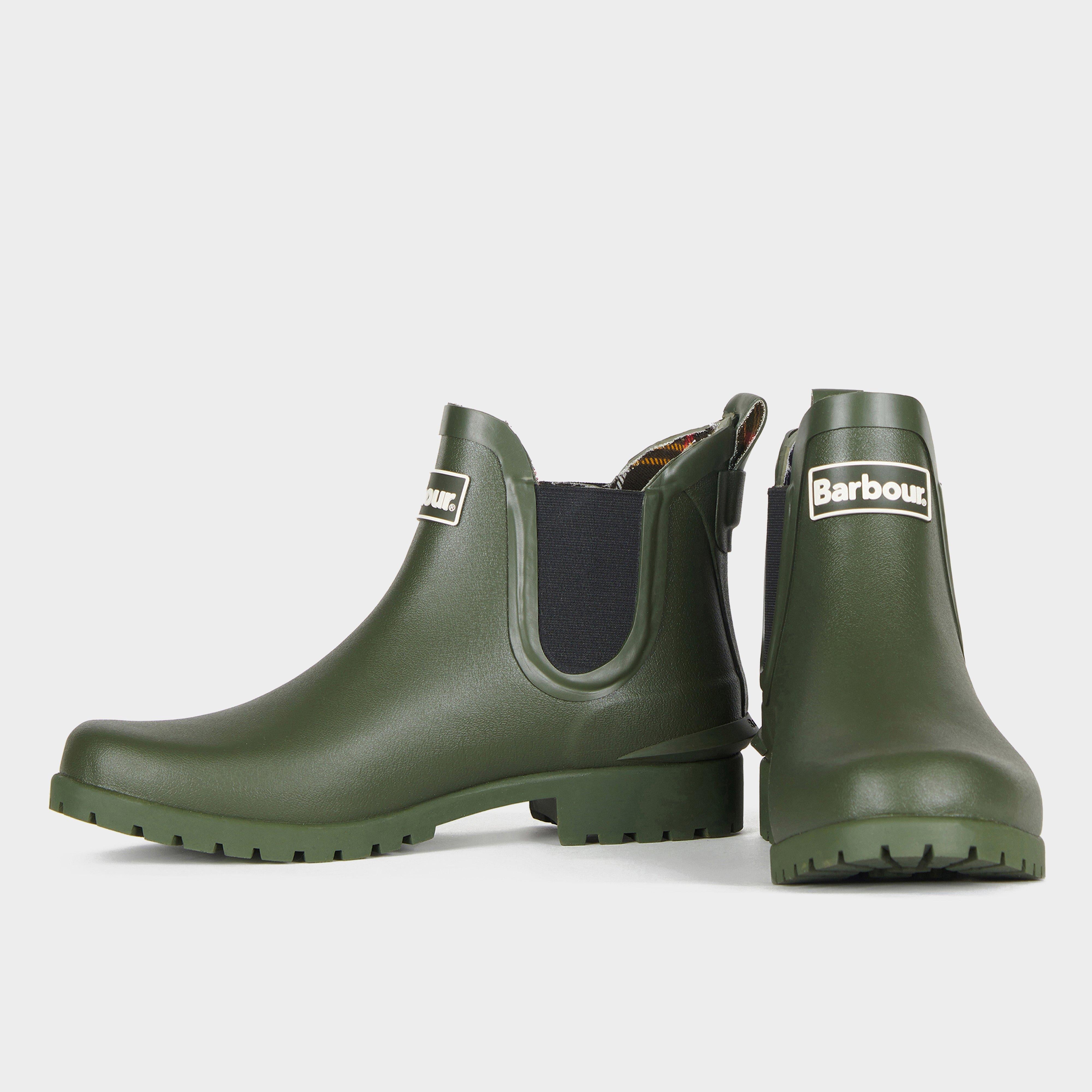 Womens Wilton Wellington Boots Olive