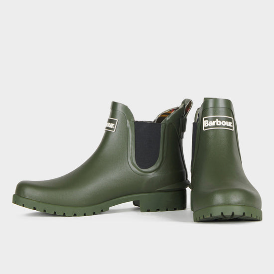 Womens Wilton Wellington Boots Olive