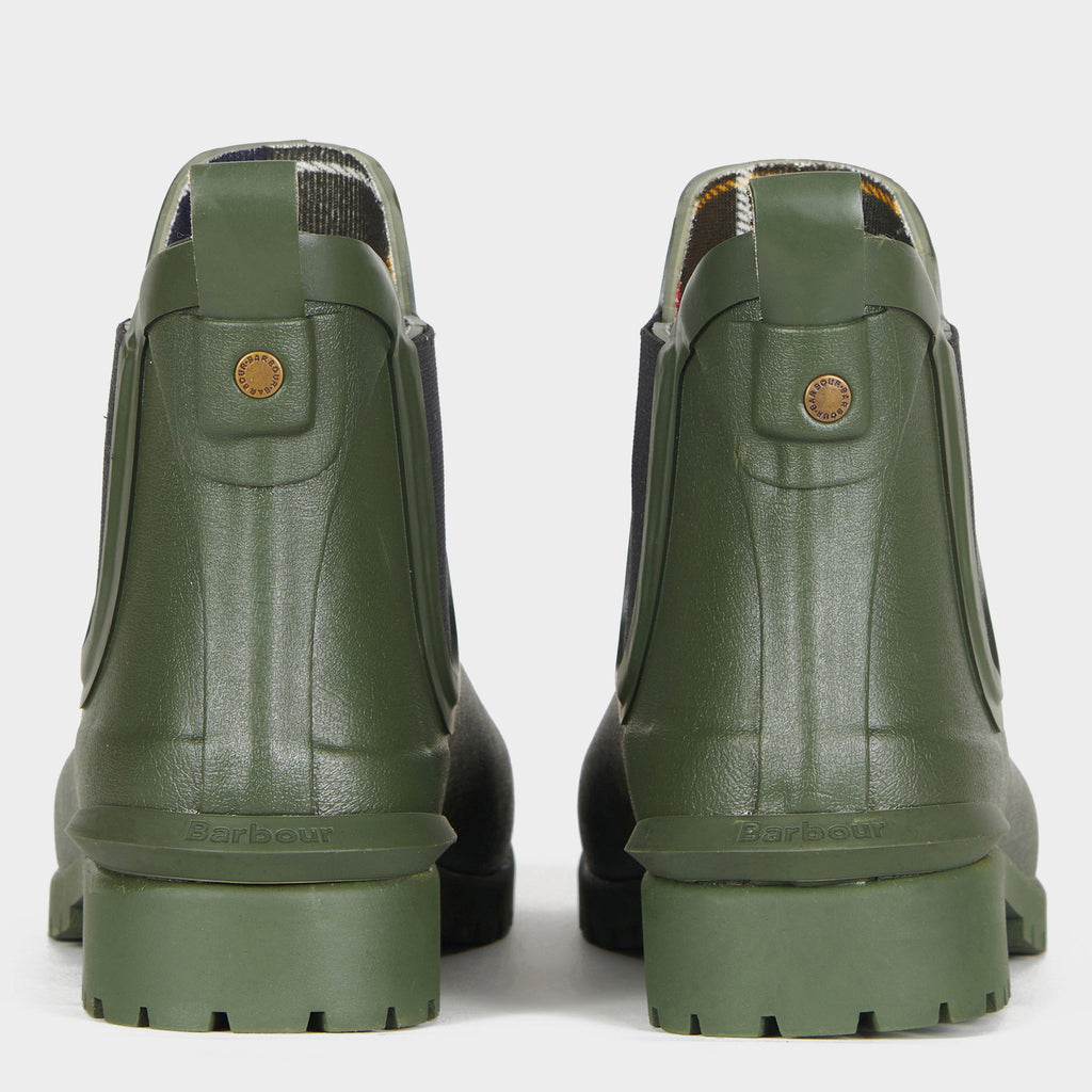 Womens Wilton Wellington Boots Olive