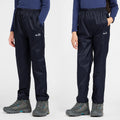 Kids Packable Waterproof Pants Navy