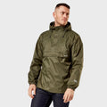 Mens Packable Cagoule Khaki