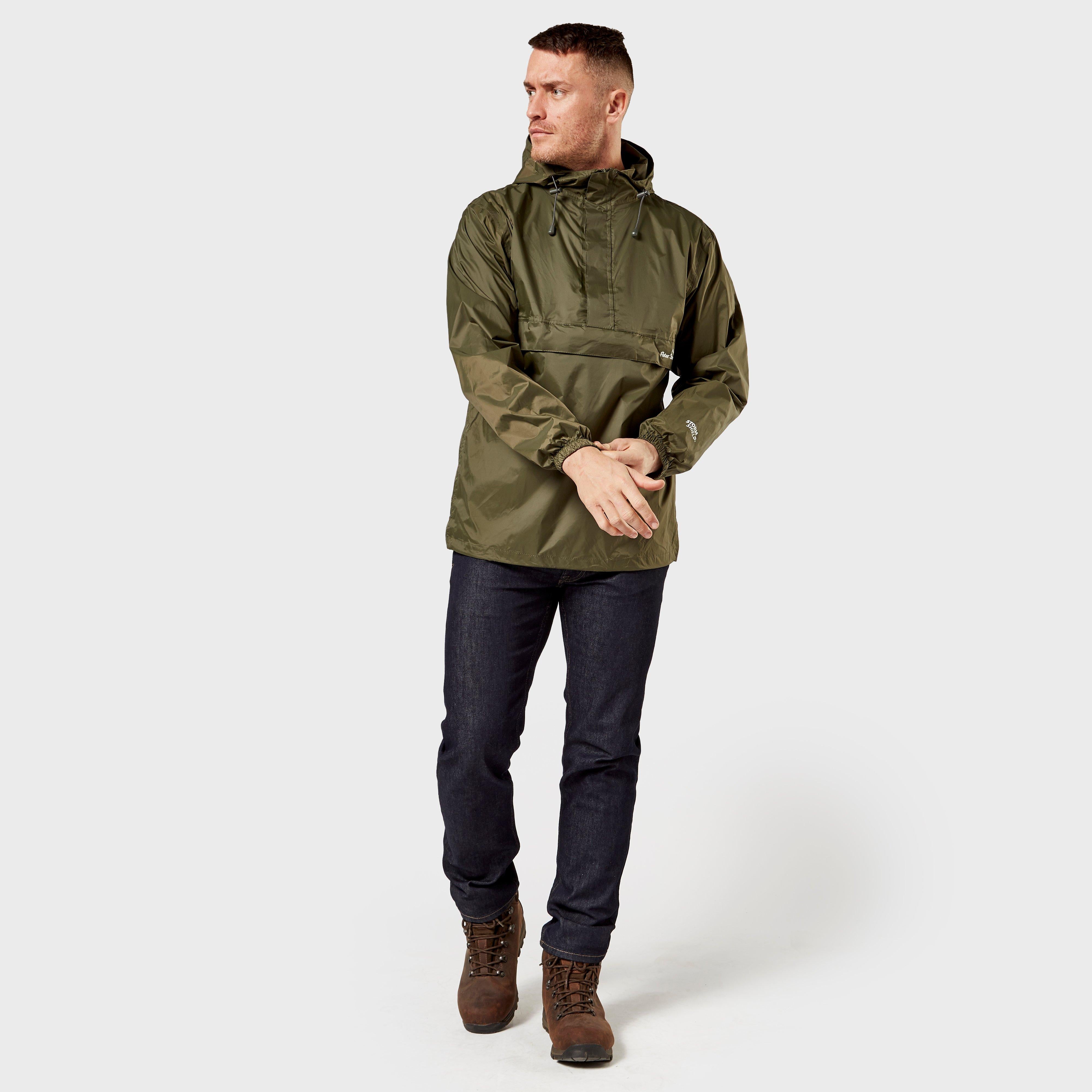 Mens Packable Cagoule Khaki