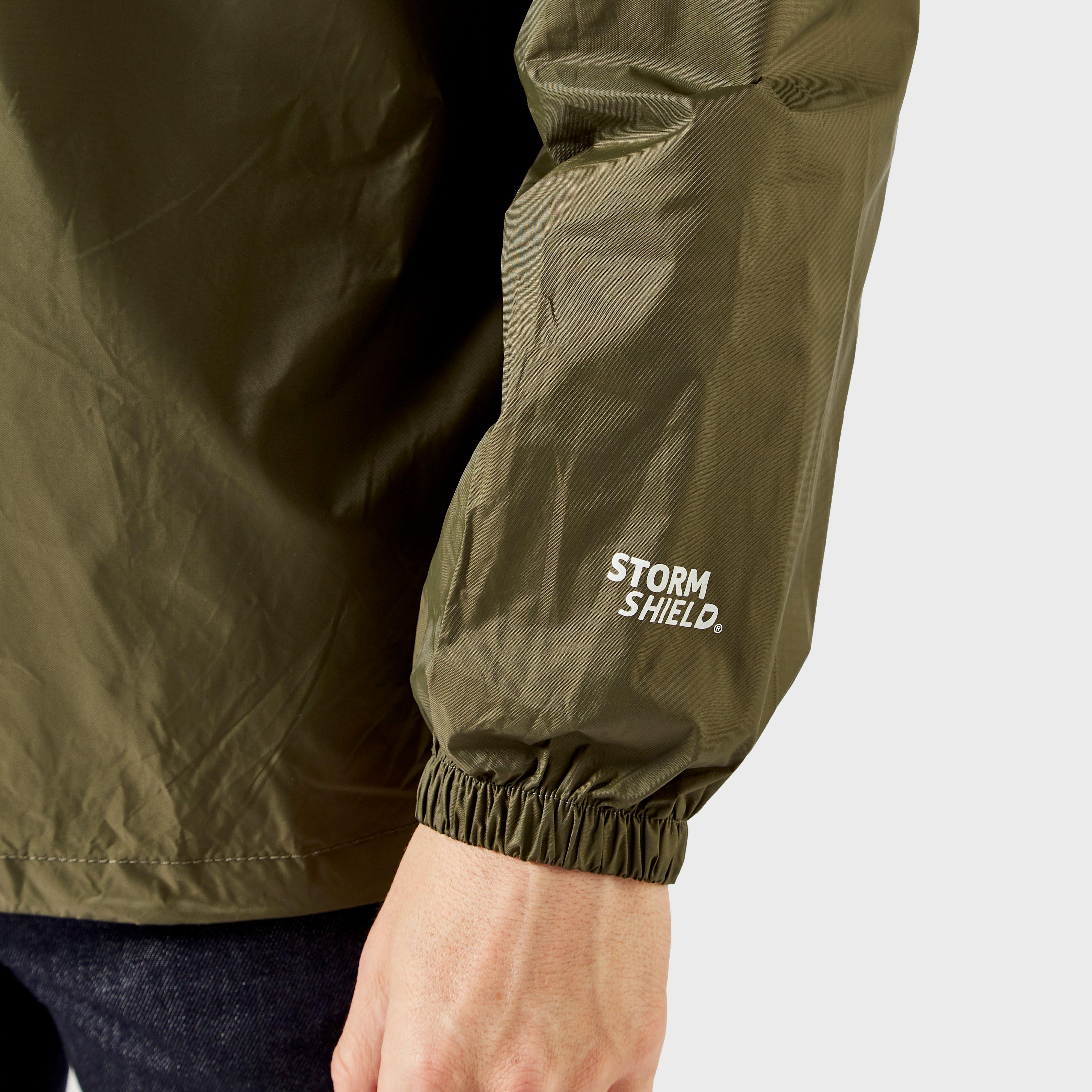 Mens Packable Cagoule Khaki