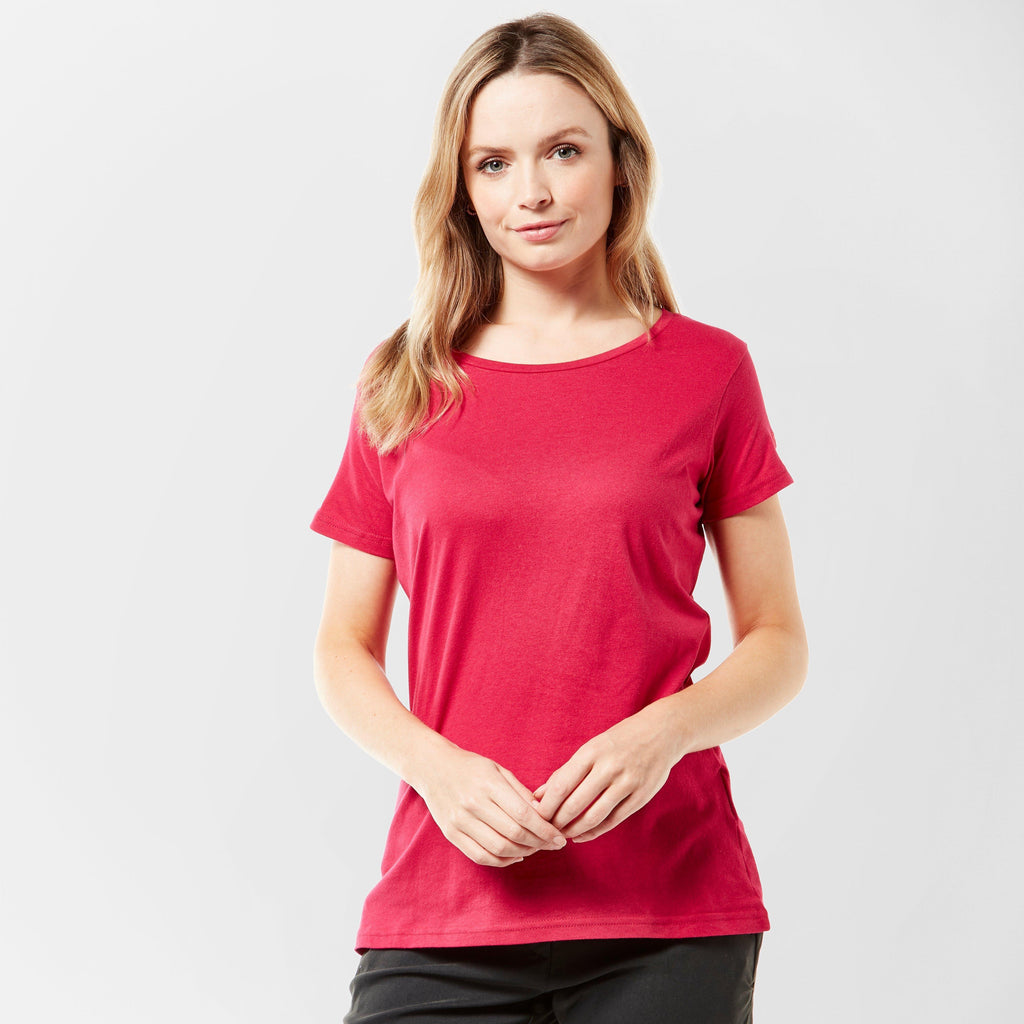 Womens Carlie T-Shirt Dark Cerise