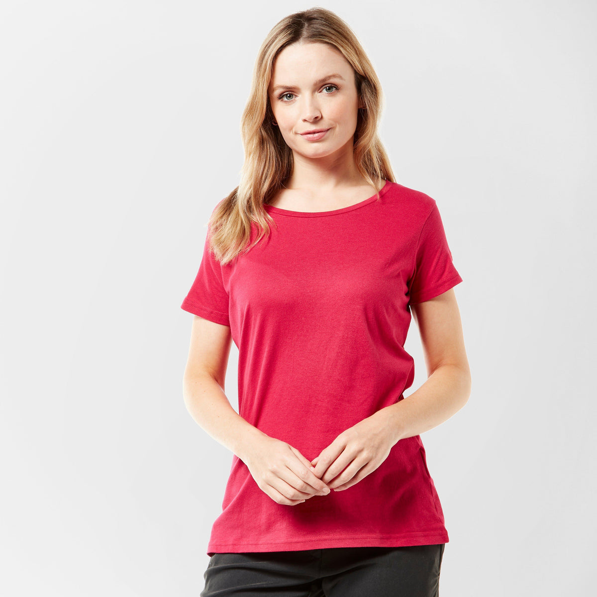 Womens Carlie T-Shirt Dark Cerise