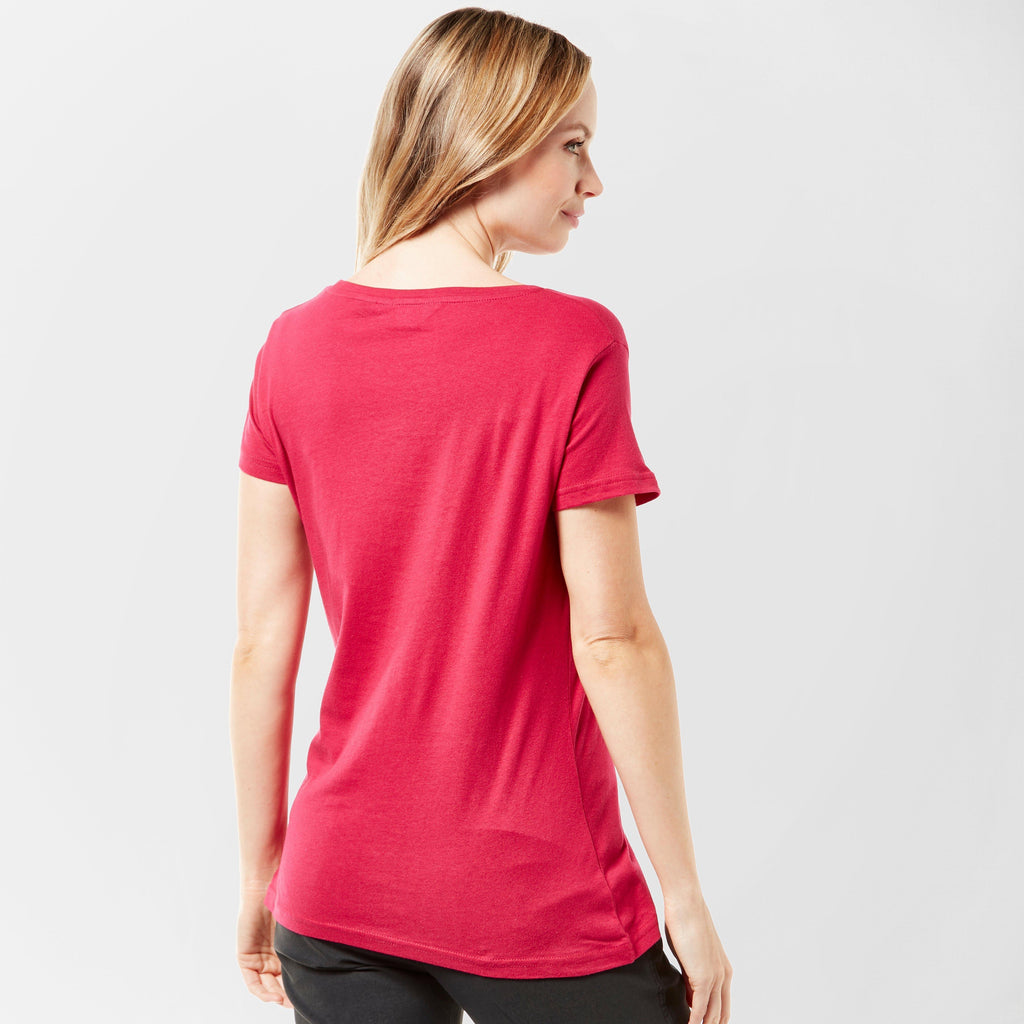 Womens Carlie T-Shirt Dark Cerise