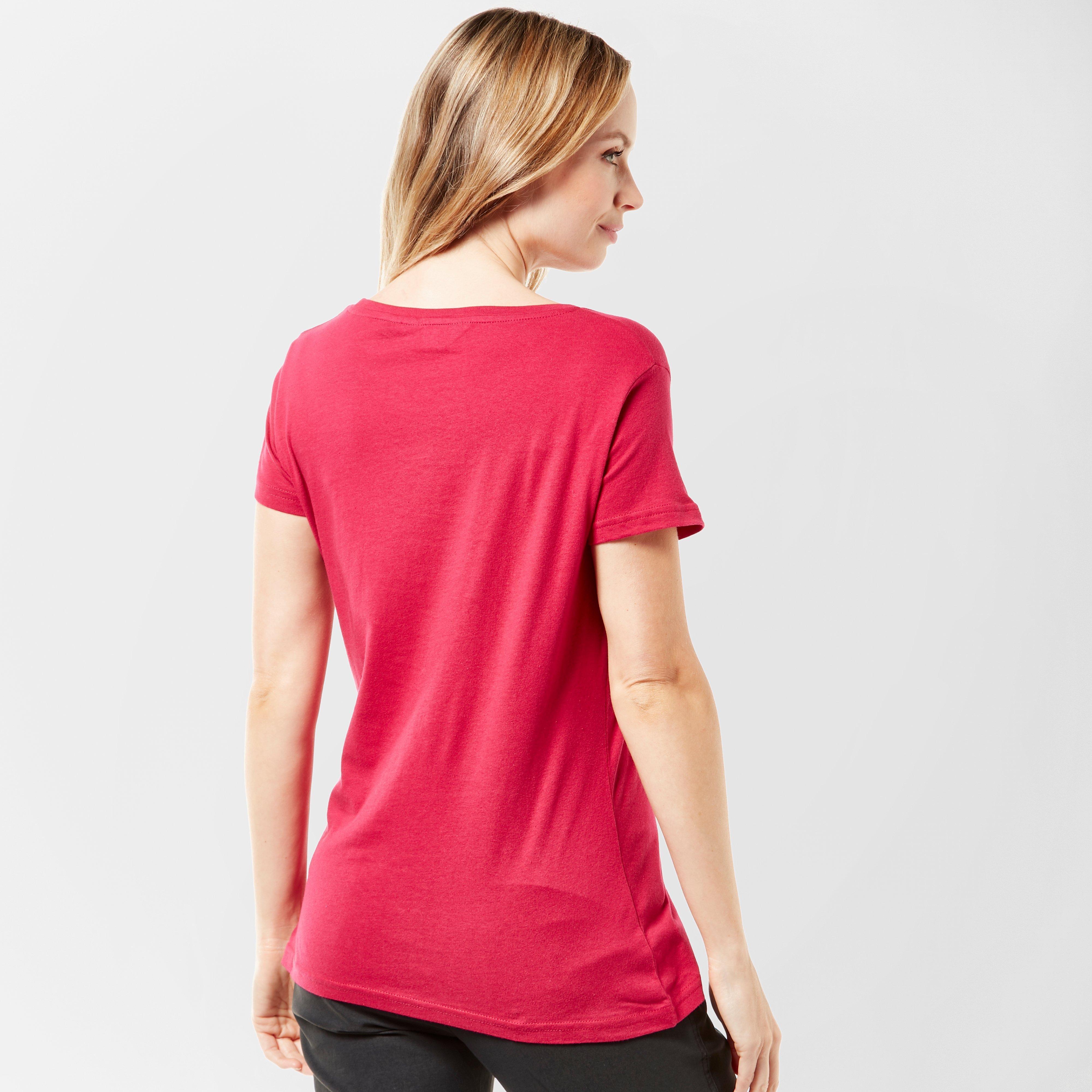 Womens Carlie T-Shirt Dark Cerise