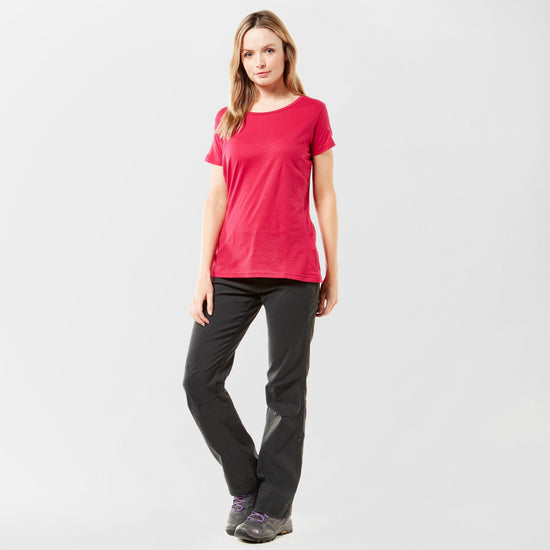 Womens Carlie T-Shirt Dark Cerise