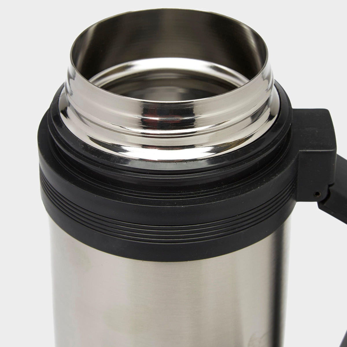 Stainless Steel Flask Silver/Black 1.5L