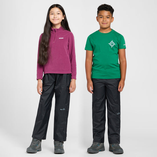 Kids Waterproof Overtrousers Black