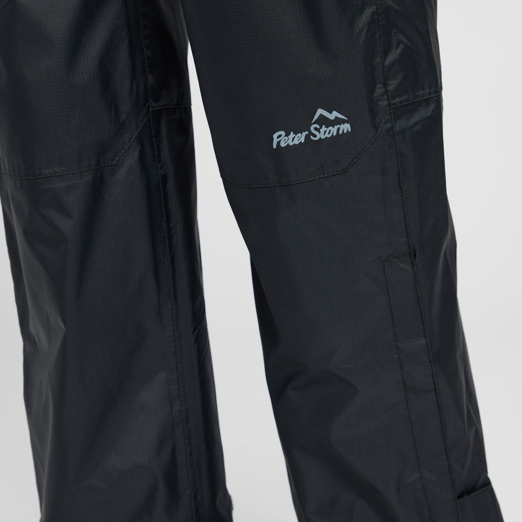 Kids Waterproof Overtrousers Black