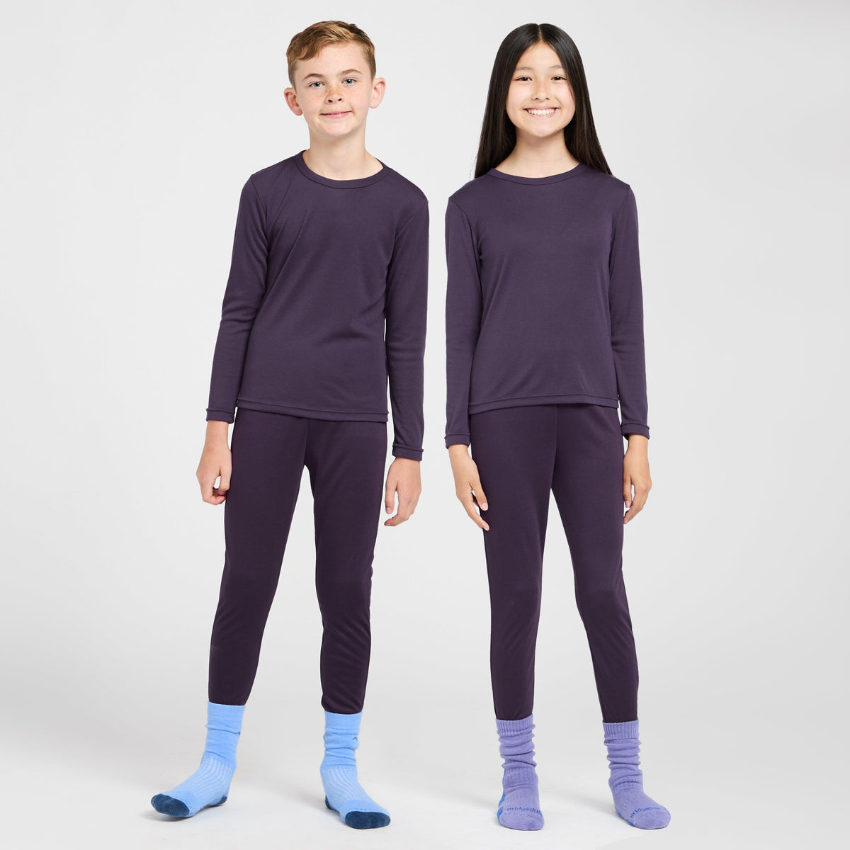 Kids Thermal Pants Purple
